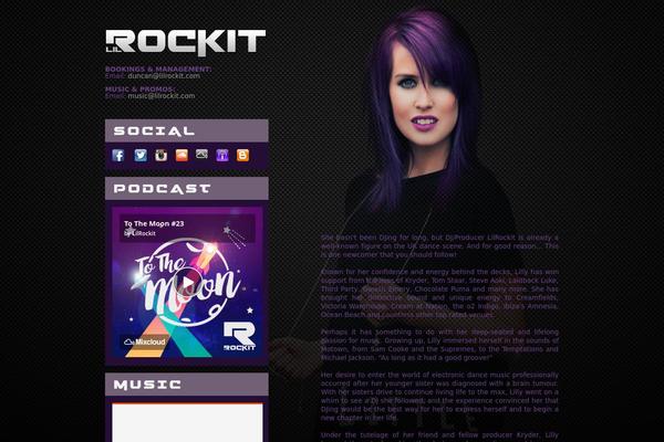 Rockit theme site design template sample