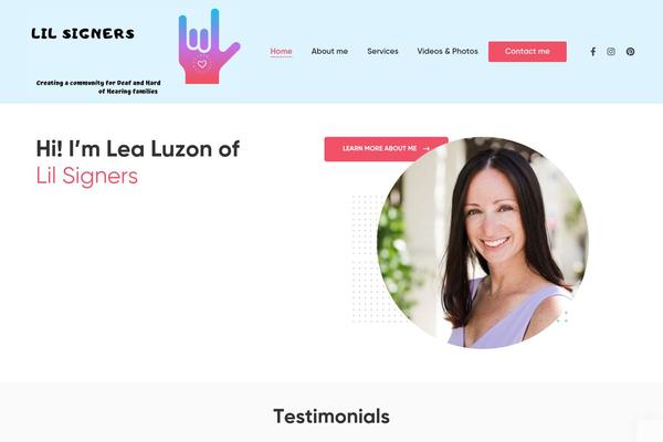 lilsigners.com site used Maxcoach-child
