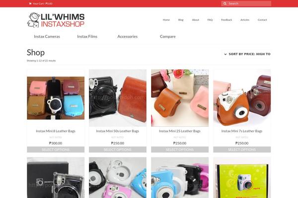 Virtue theme site design template sample