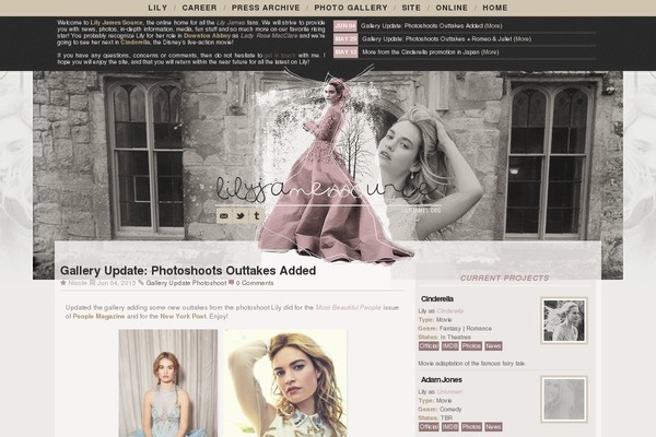 lily-james.org site used Version2