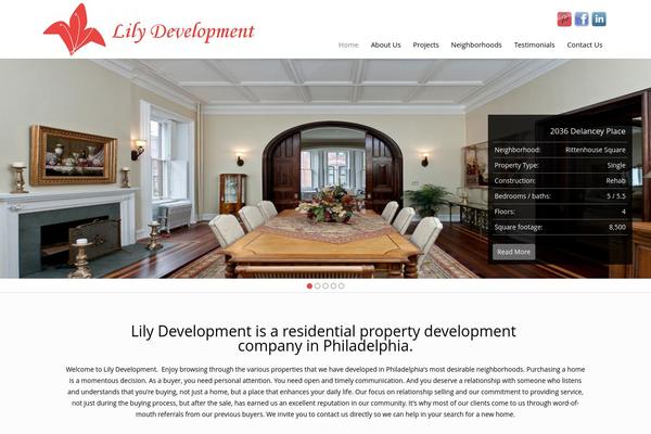 WSI genesis theme site design template sample