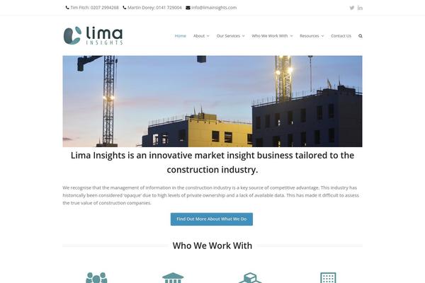 Total theme site design template sample
