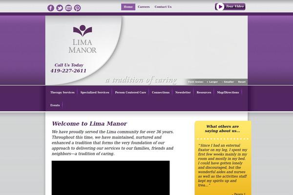 Hcf theme site design template sample