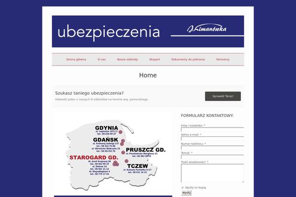 Origami theme site design template sample