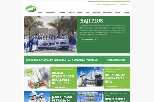 limautamasukses.com site used Arminatheme