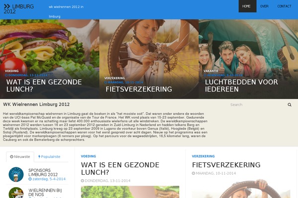 Fullby theme site design template sample