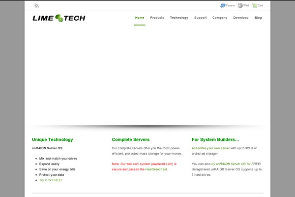 Responsive Pricing Table website example screenshot