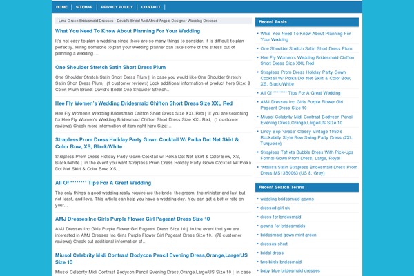 Nyeo theme site design template sample
