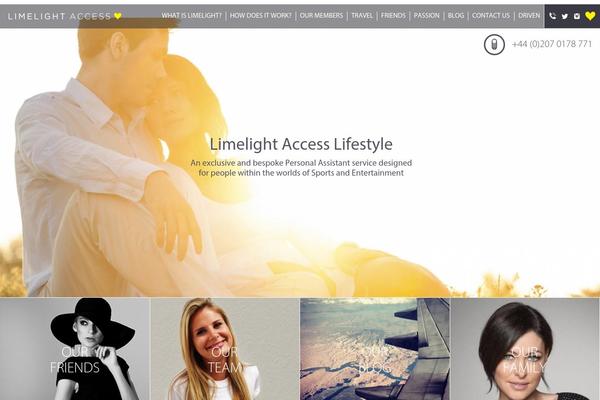 limelightaccess.com site used Underboot