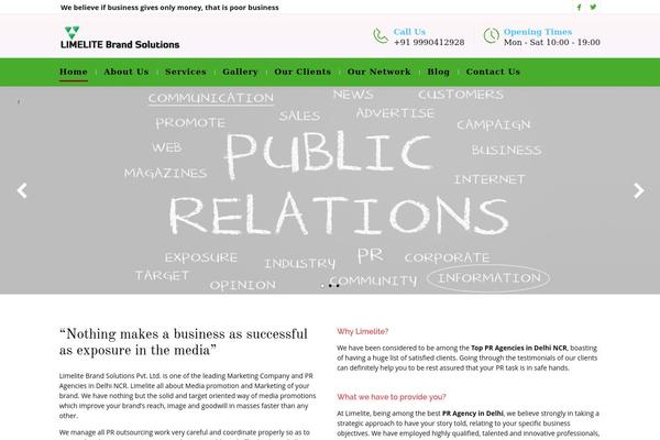 BuildMe theme site design template sample