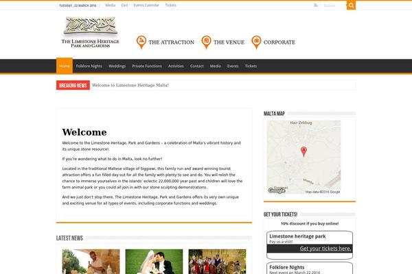Sahifa theme site design template sample