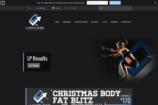 Fit Wp theme site design template sample