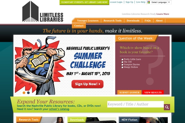 Limitless theme site design template sample