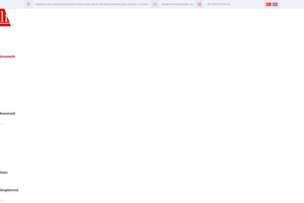Denge theme site design template sample