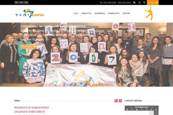 charitas theme websites examples