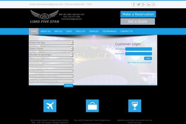 Site using Tabs Shortcode plugin