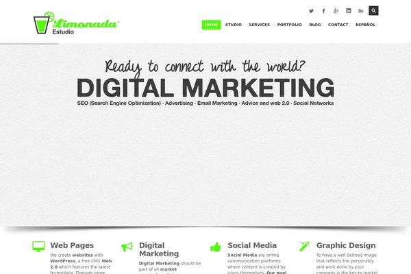 Kimmia theme site design template sample