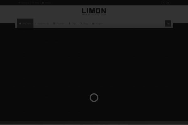 Limon theme site design template sample