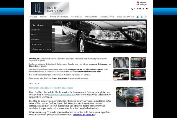 limoquebec.com site used Simplewp