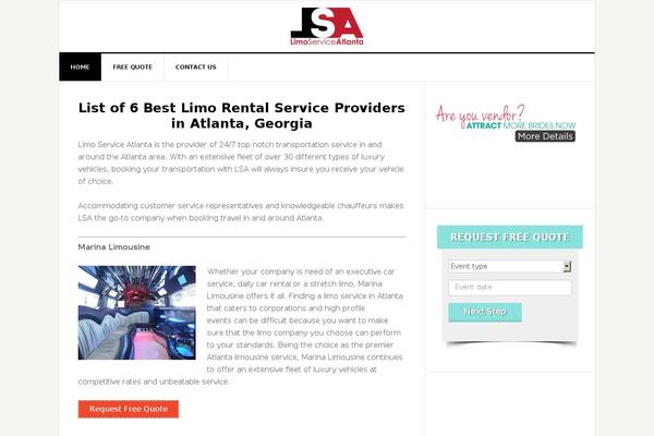 Site using Lead Call Buttons plugin