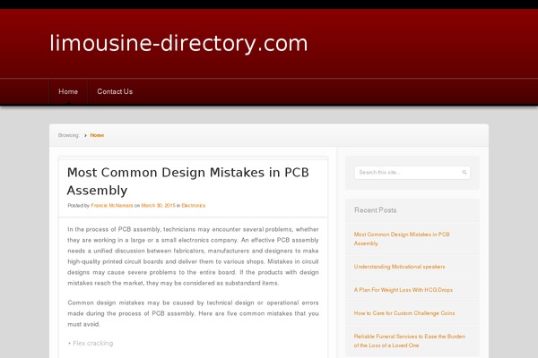Nuntius theme site design template sample
