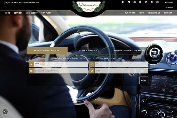 Concierge theme site design template sample