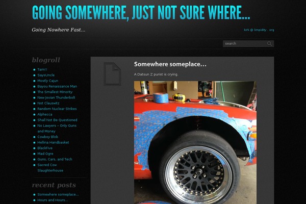 Fast Blog theme site design template sample