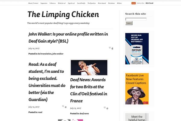 limpingchicken.com site used Inuit-types