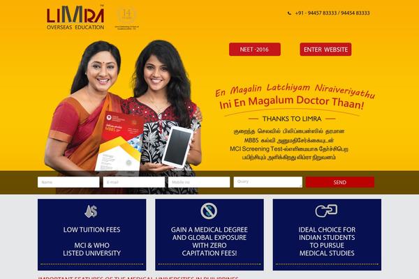 University theme site design template sample