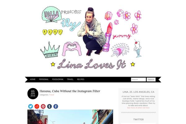 Adelle theme site design template sample