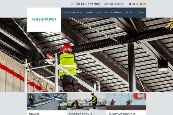 Tisson theme site design template sample