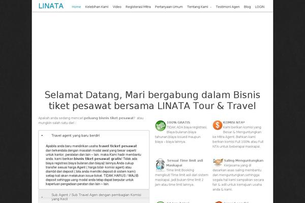 Intuition theme site design template sample