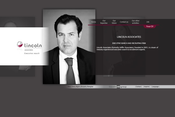 Lincoln theme site design template sample