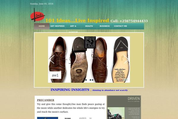 Customizr theme site design template sample