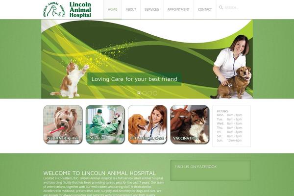 Infinite theme site design template sample