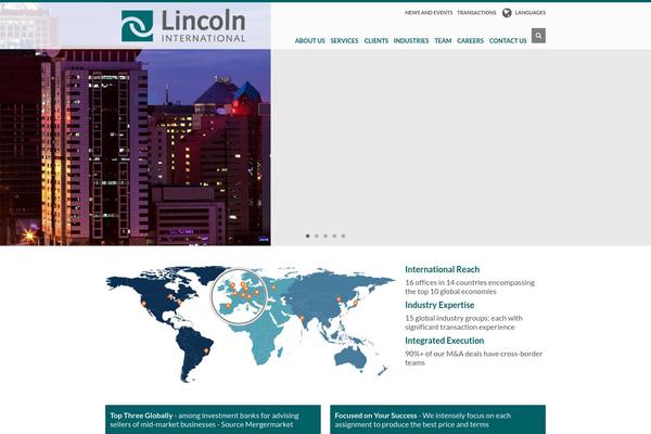 lincolni.com site used Kallyas