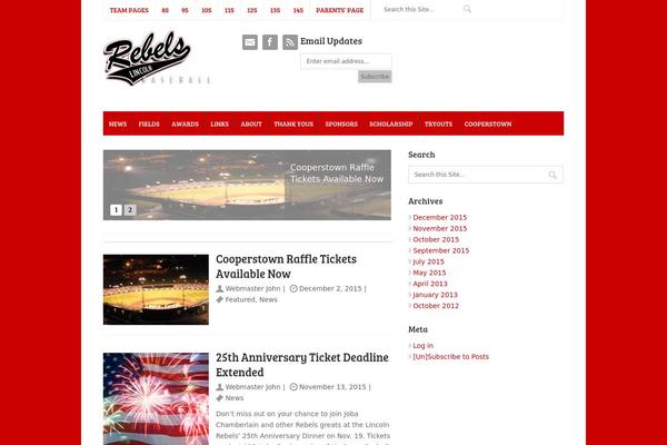 Splash theme site design template sample