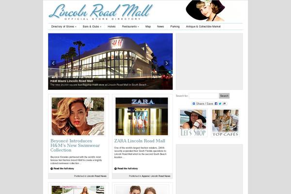 Gazette theme site design template sample