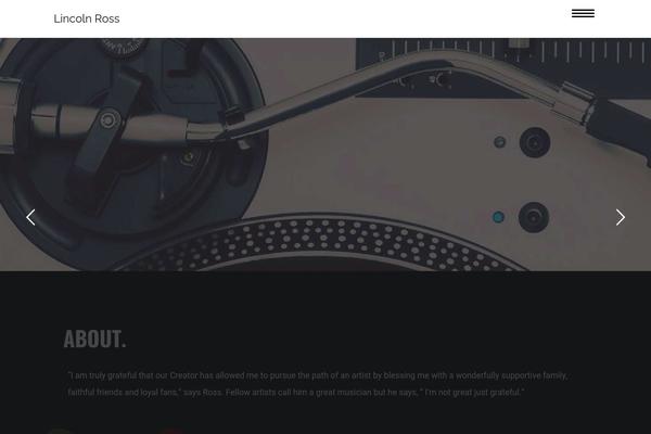 Brooklyn theme site design template sample