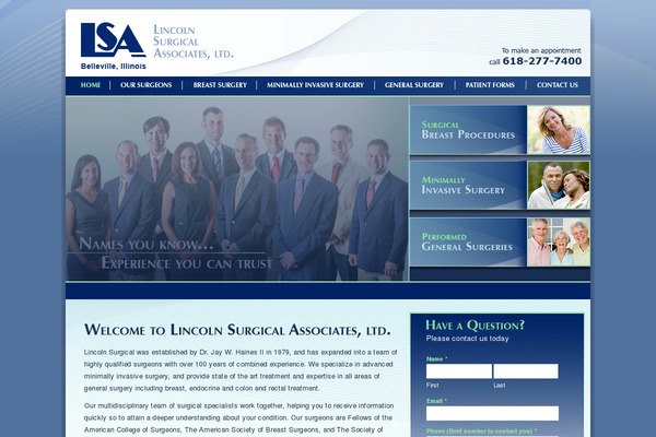 Lsa theme site design template sample