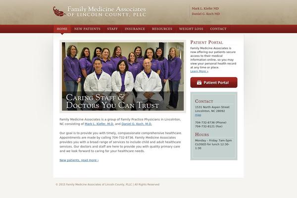 Medicpress-pt theme site design template sample