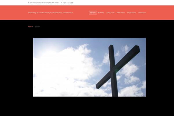 Forgiven theme site design template sample