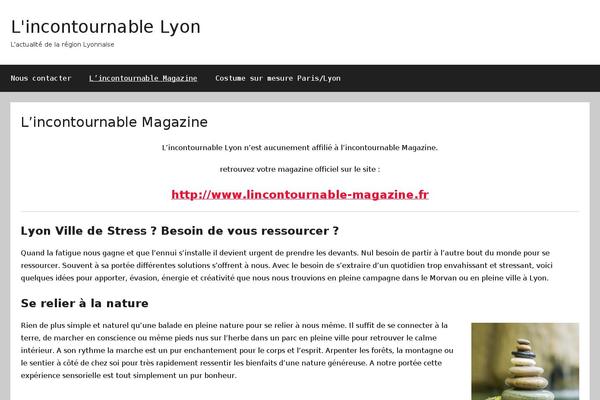 Landscape theme site design template sample