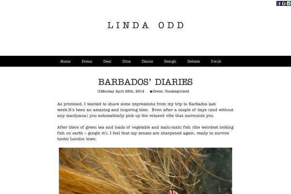 linda-odd.com site used Linda-odd