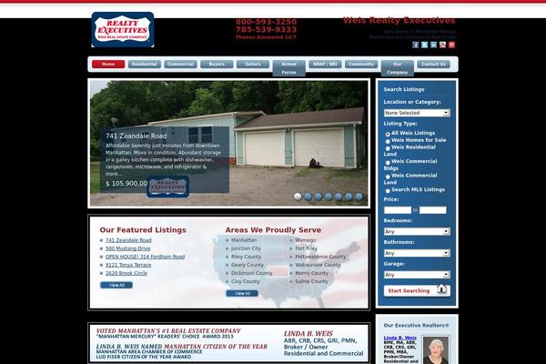 lindaweisrealty.com site used quickstart