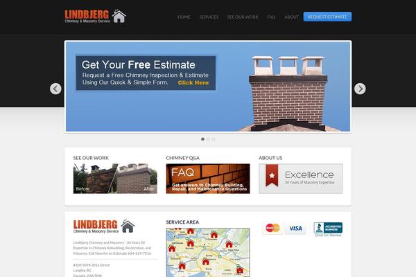 lindbjergchimney.com site used Lindbjerg