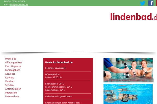 lindenbad.de site used Twotheme