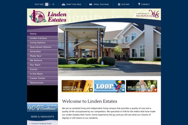 Site using Enlarge Text plugin