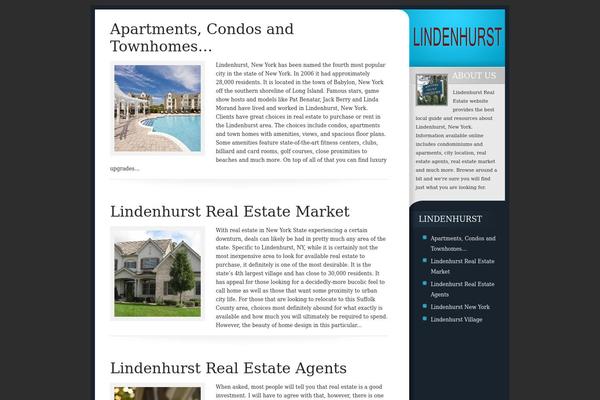 New theme site design template sample