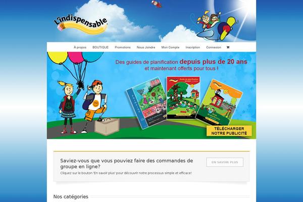 Avada_child theme site design template sample